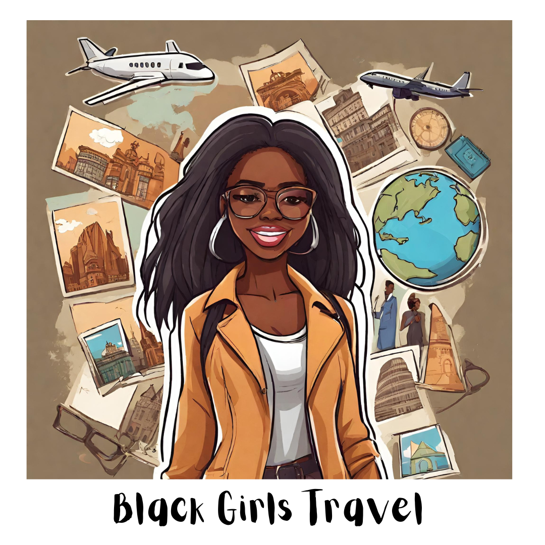 PASSPORT COVER - BLACK GIRLS TRAVEL